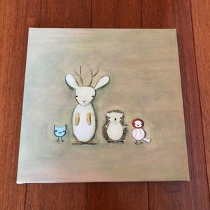 Woodland Creatures Wall Art